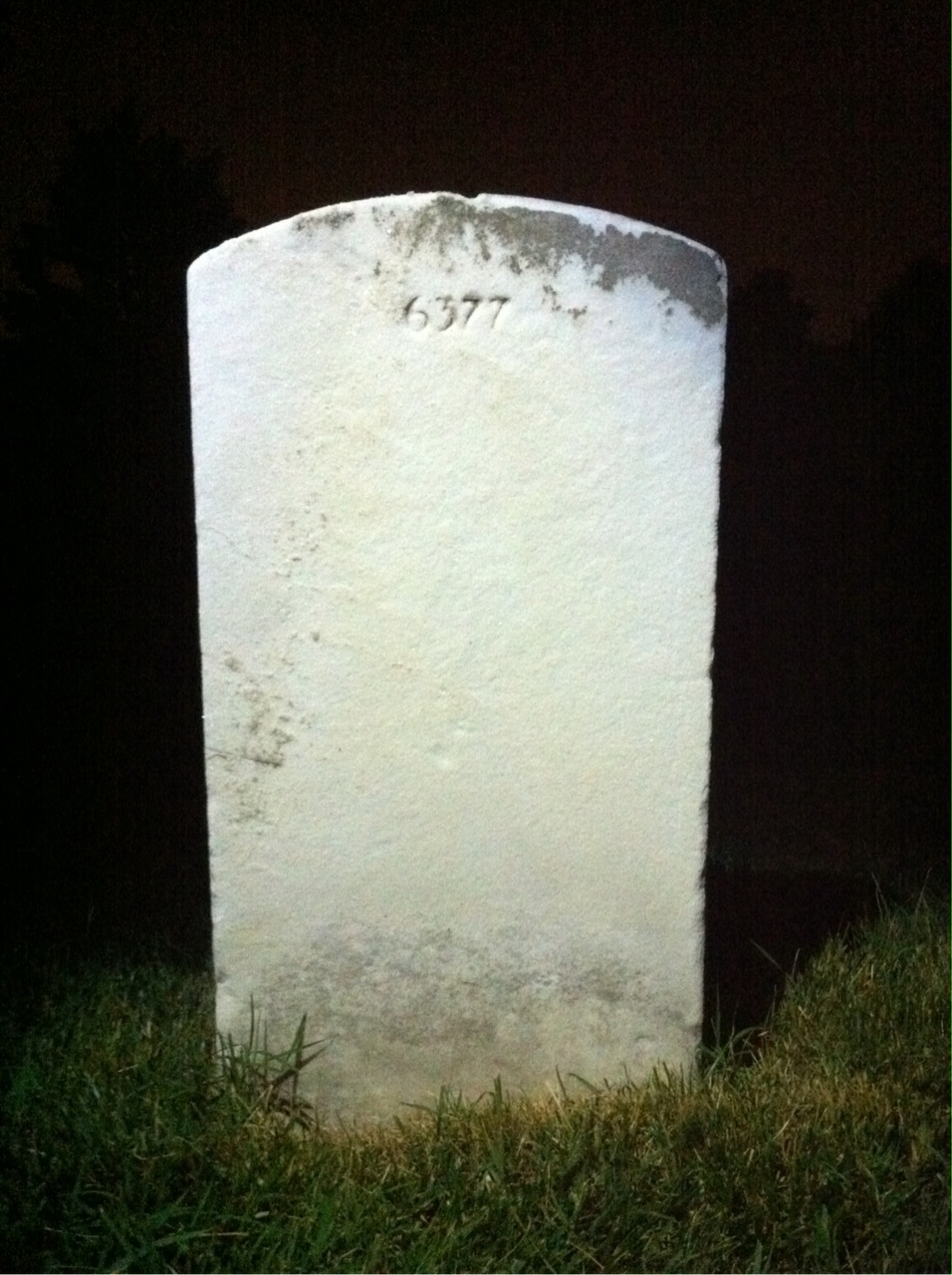 Back of headstone — Rathel Bennett