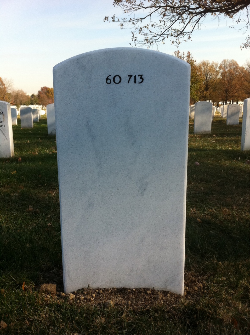 Back of headstone — James Lytle