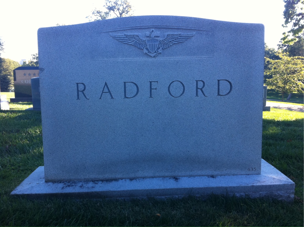 Headstone of Arthur William Radford