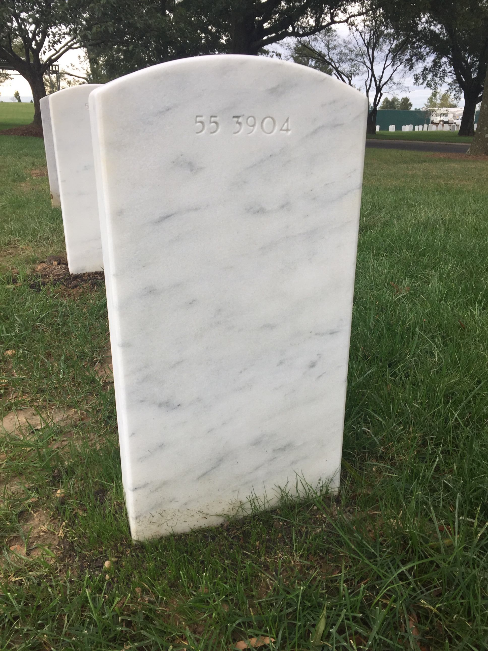 Back of headstone — Terry Richard Irgens