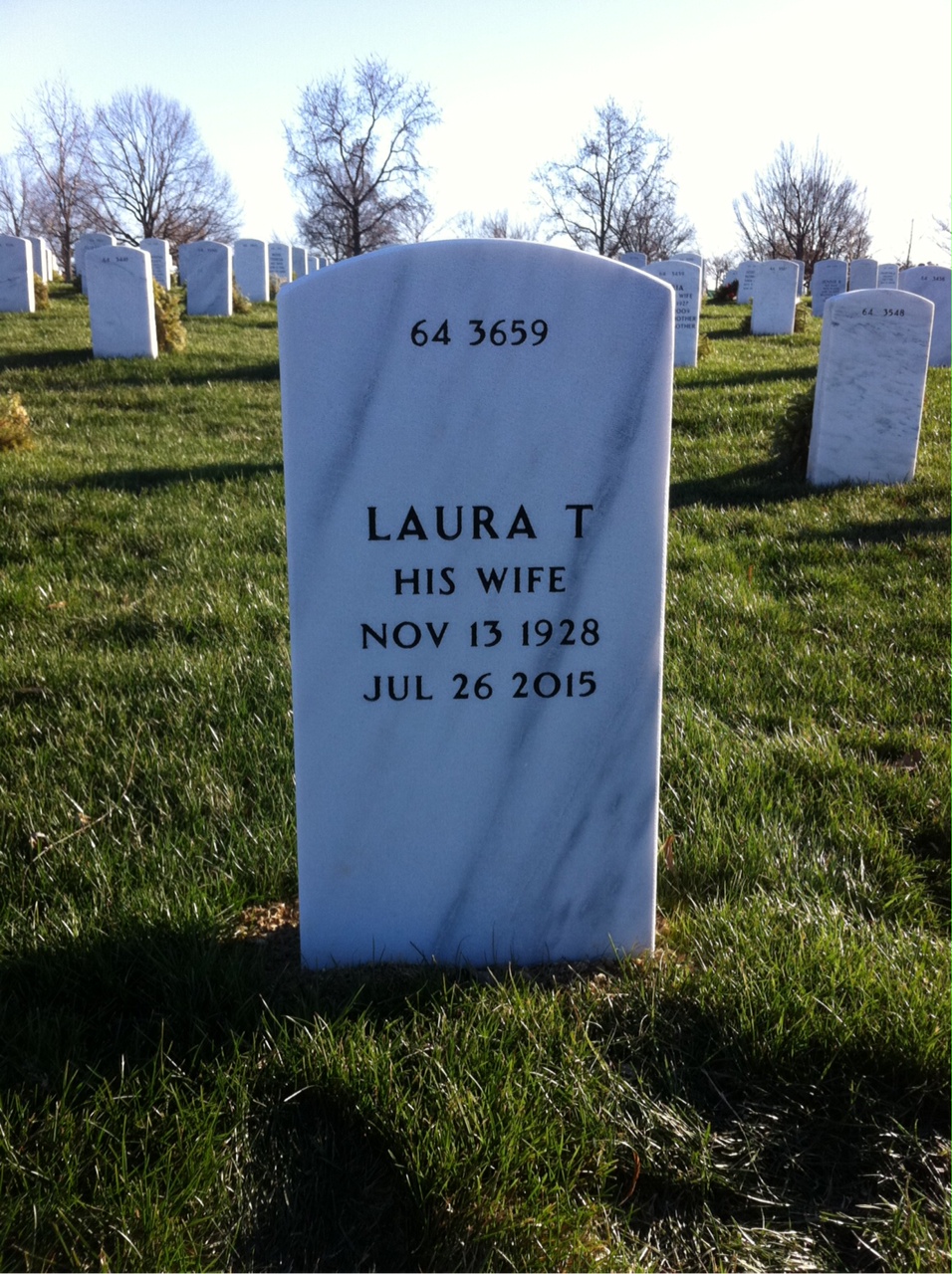Back of headstone — Anthony Borgia