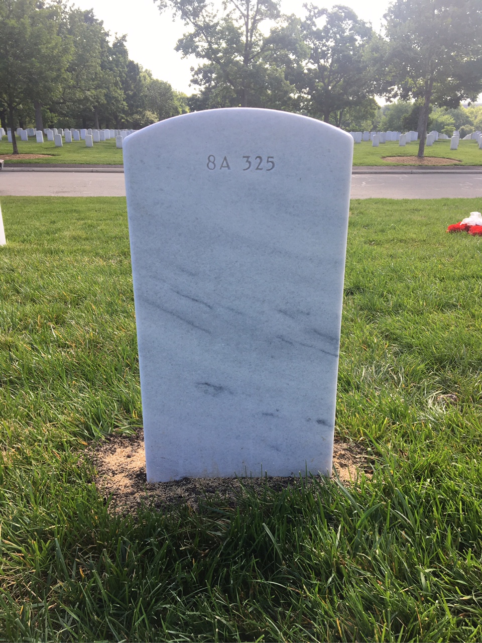 Back of headstone — Terry Mack Tilley