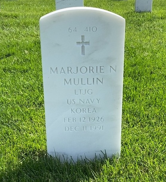 Back of headstone — James Mullin