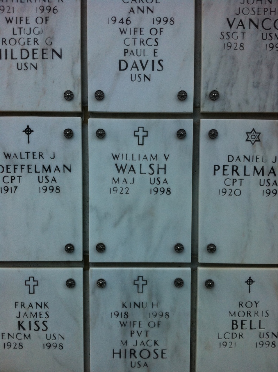 William V Walsh