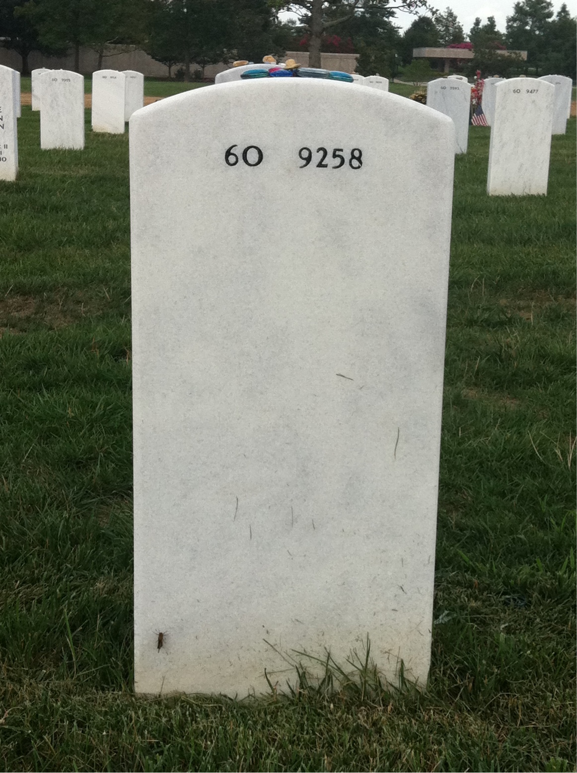Back of headstone — Peter Stephen Nelson