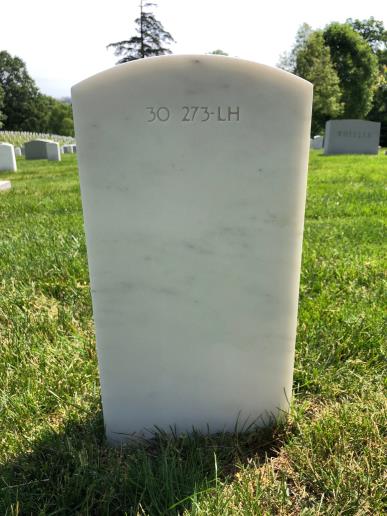 Back of headstone — Annie Murphy
