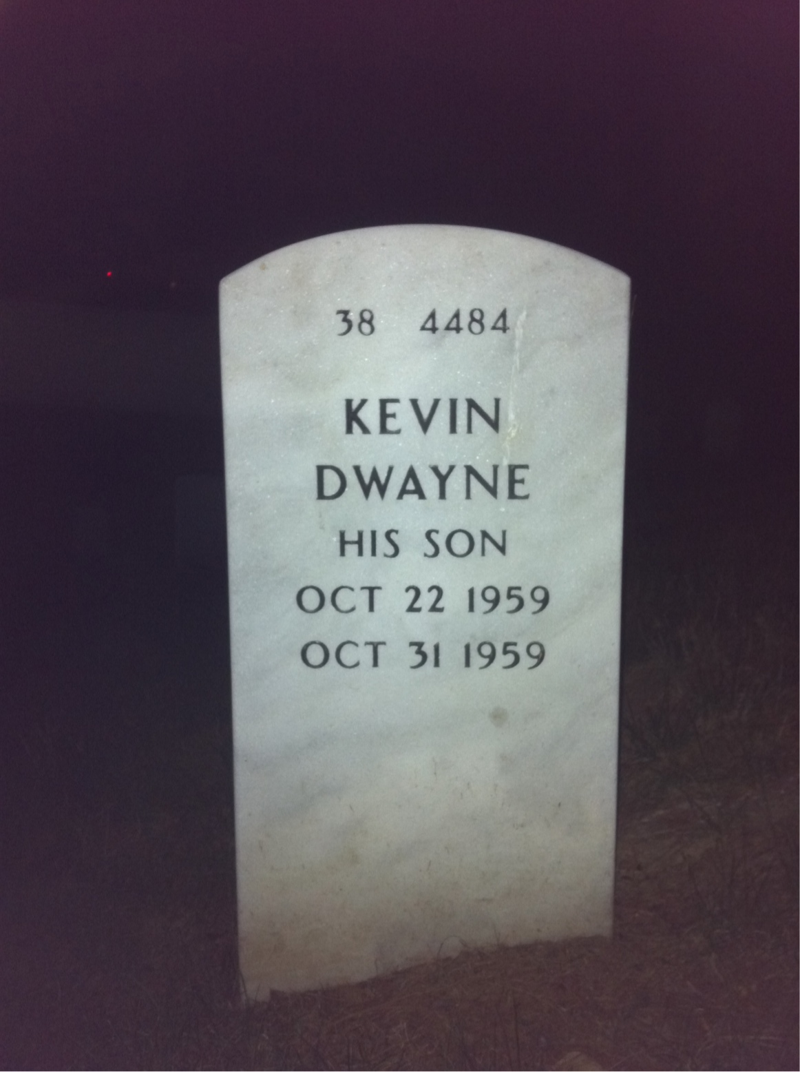Back of headstone — James Butler
