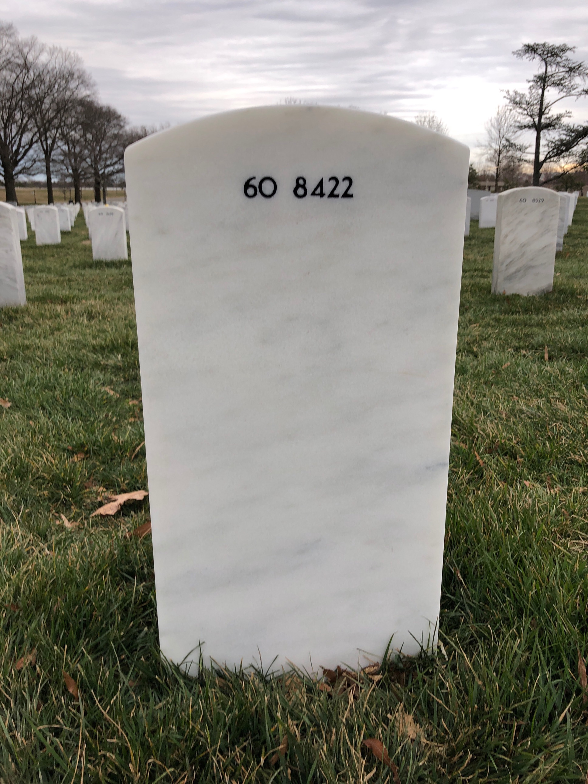 Back of headstone — Matthew Schneider