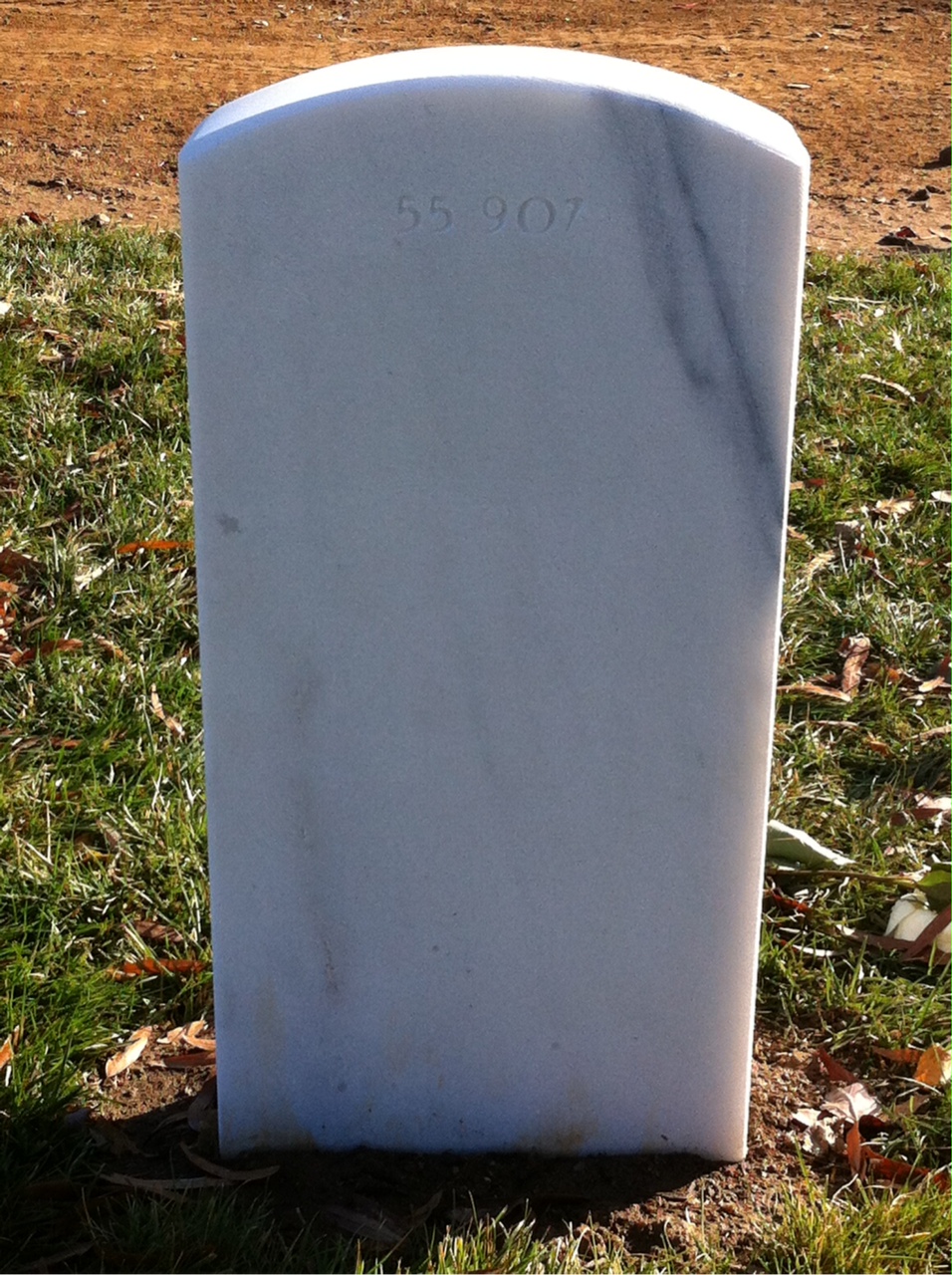 Back of headstone — Sophia Miklasevich