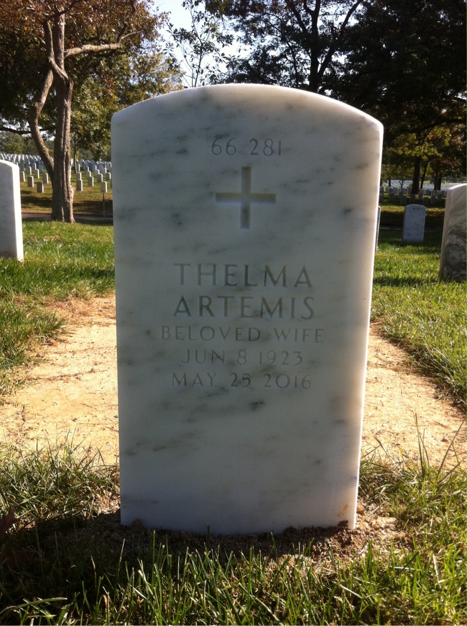 Back of headstone — Samuel Francis