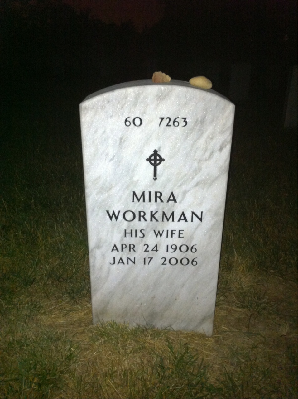 Back of headstone — Robert Ballagh