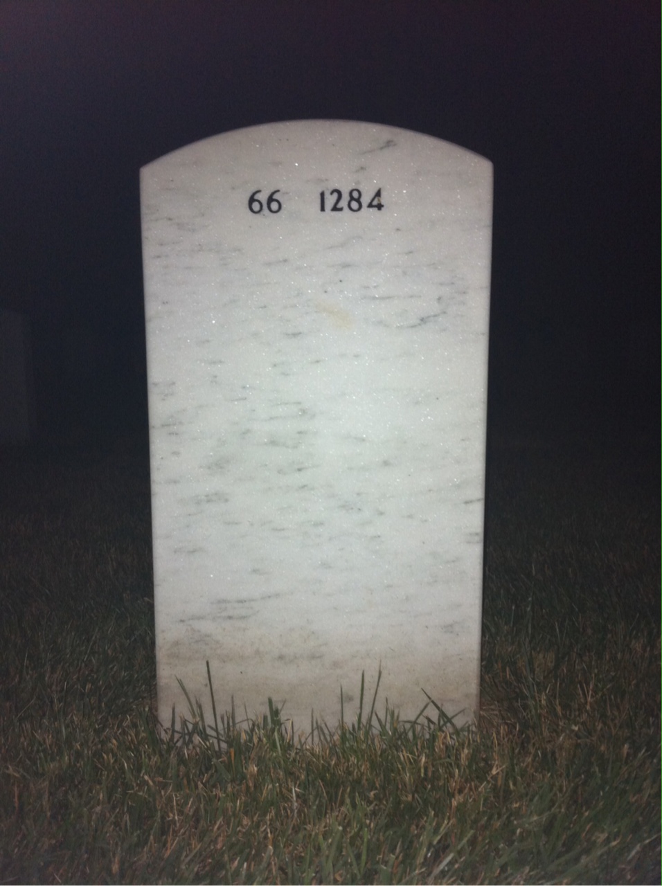 Back of headstone — Jessie Ross