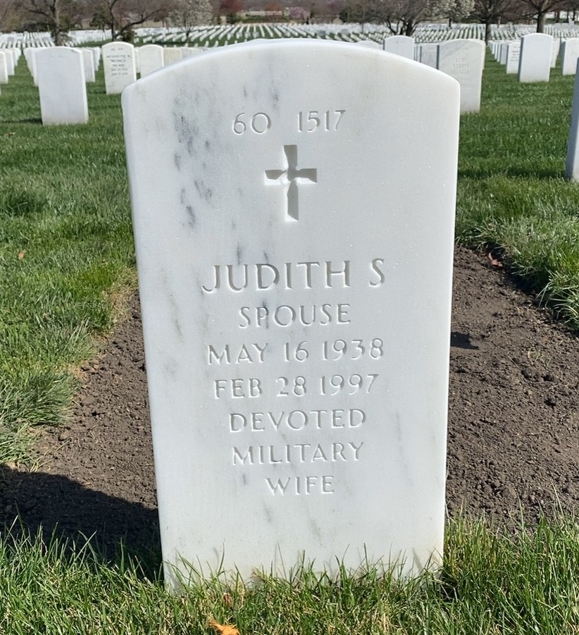 Back of headstone — William Lee Kearney