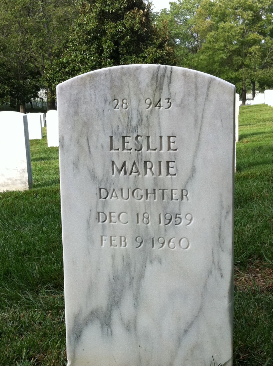 Back of headstone — Edward Crisp