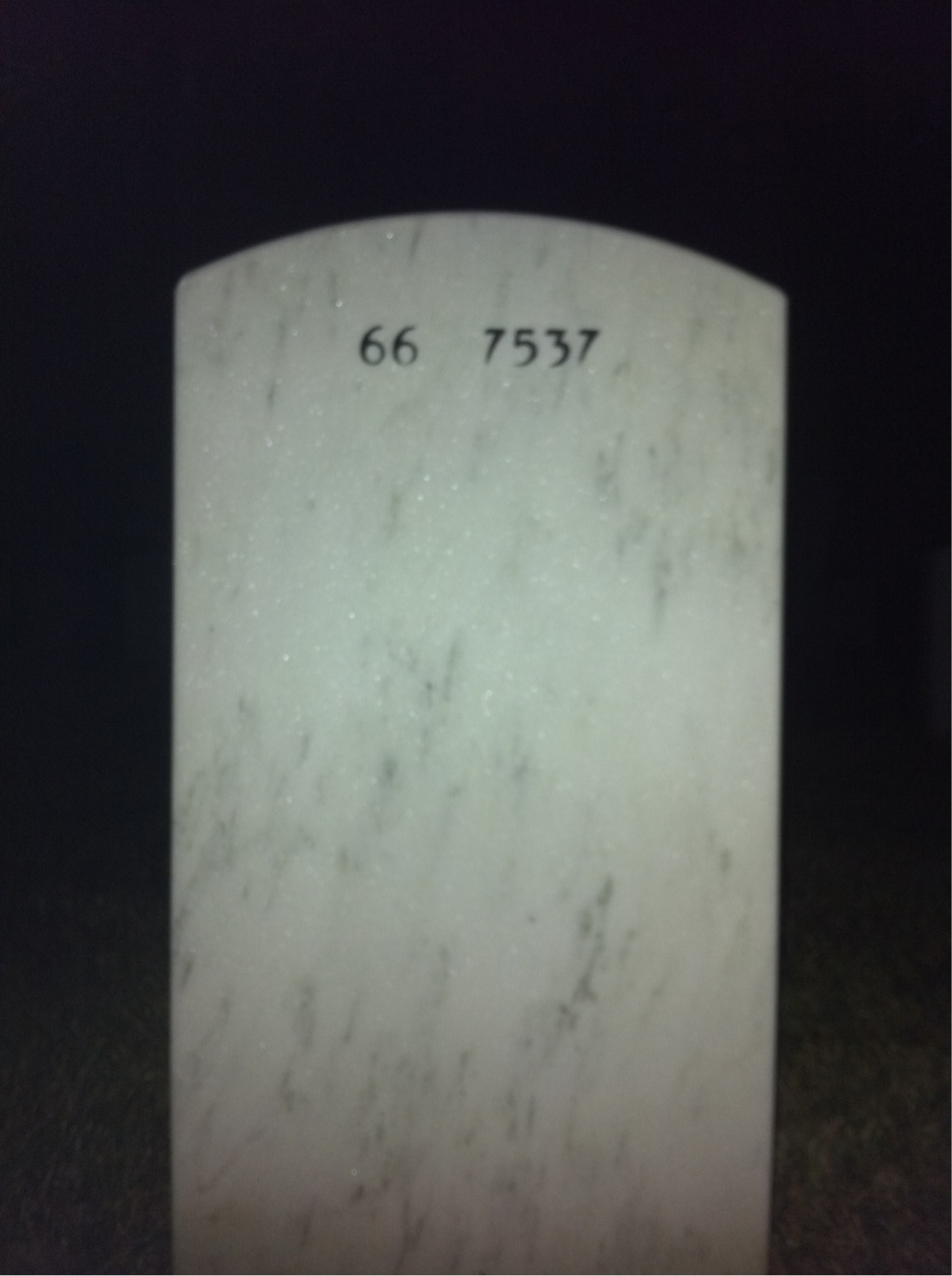 Back of headstone — Timothy P Prusak