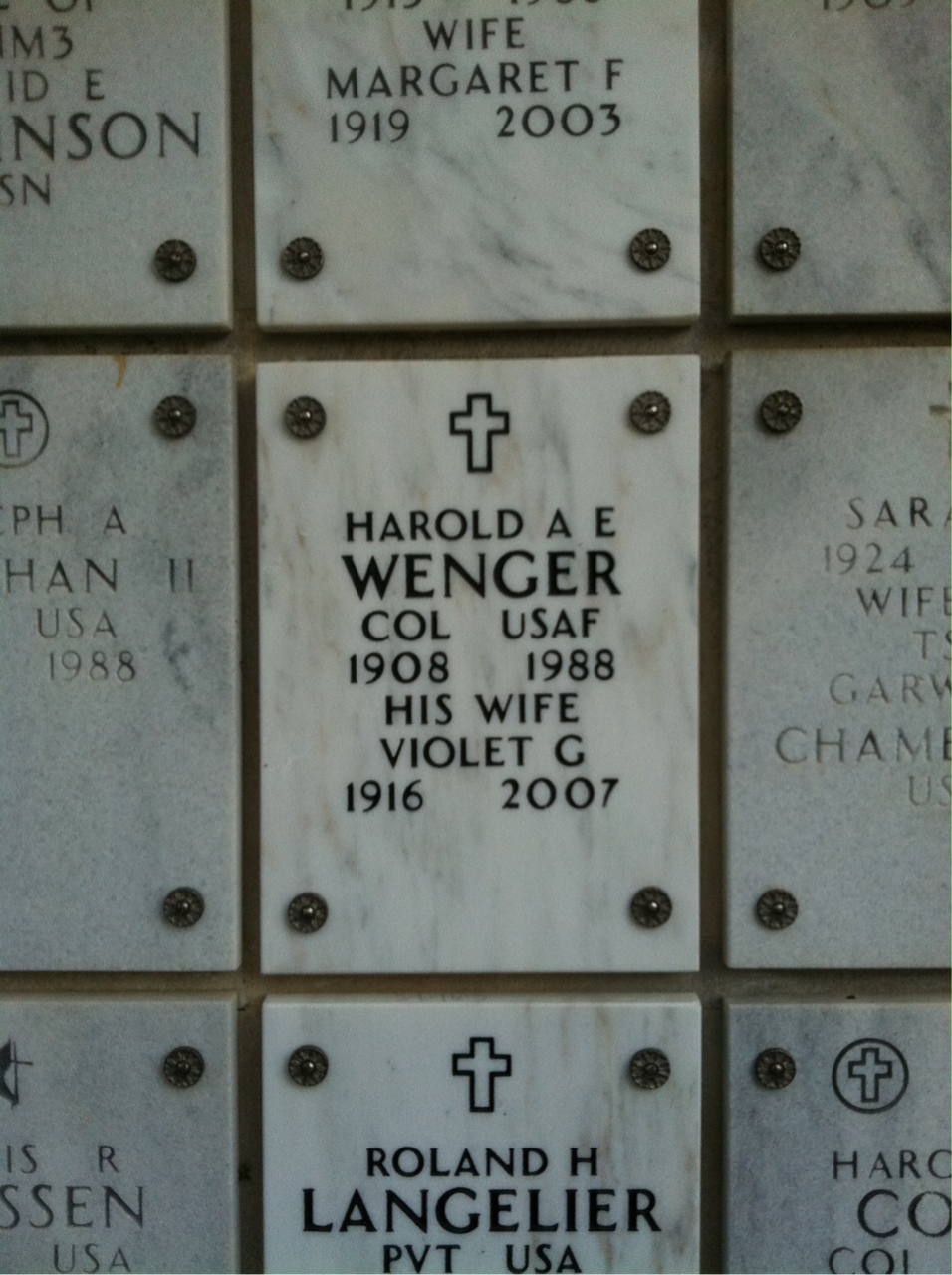 Harold Wenger