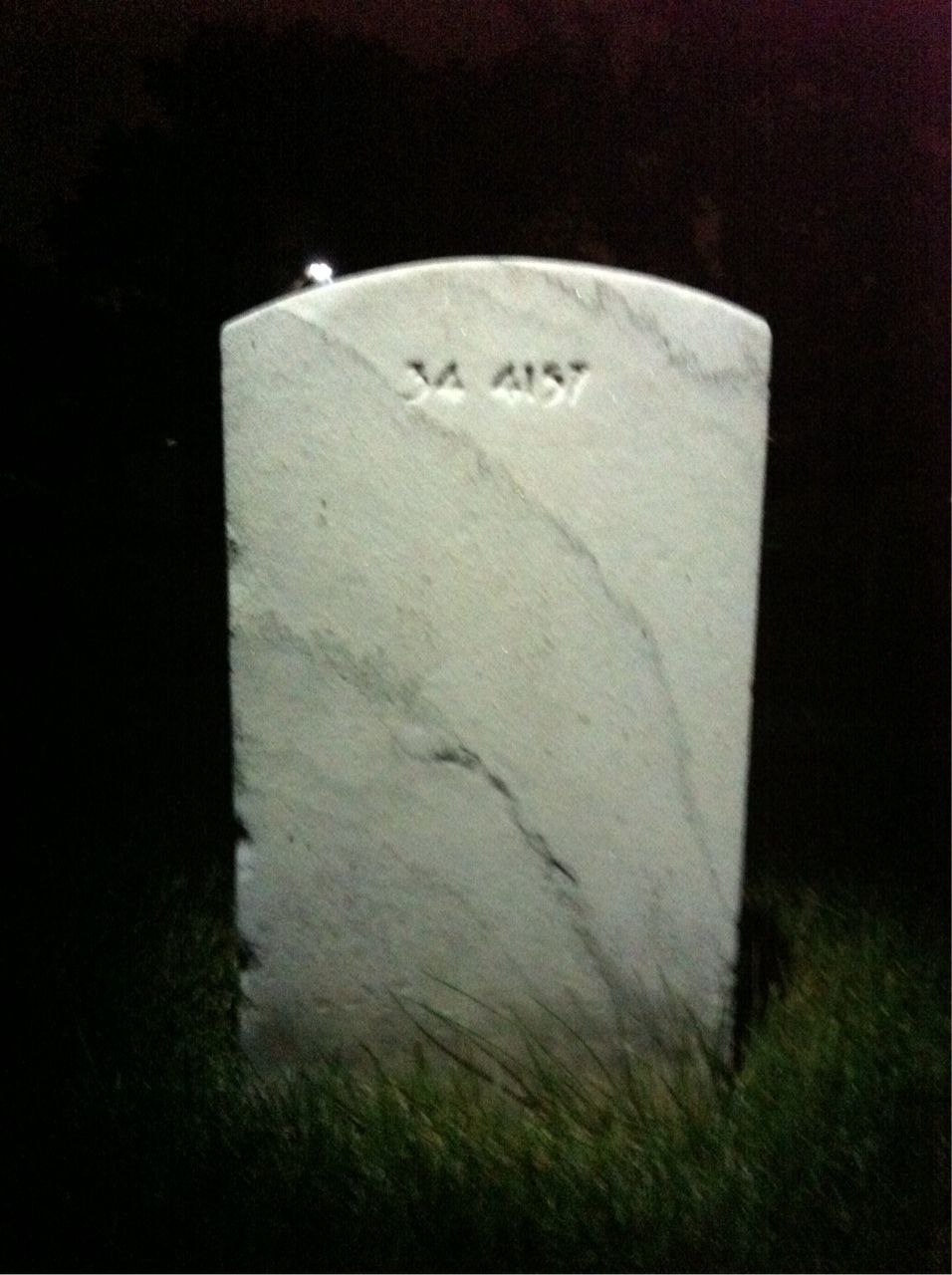 Back of headstone — Michael Bakich