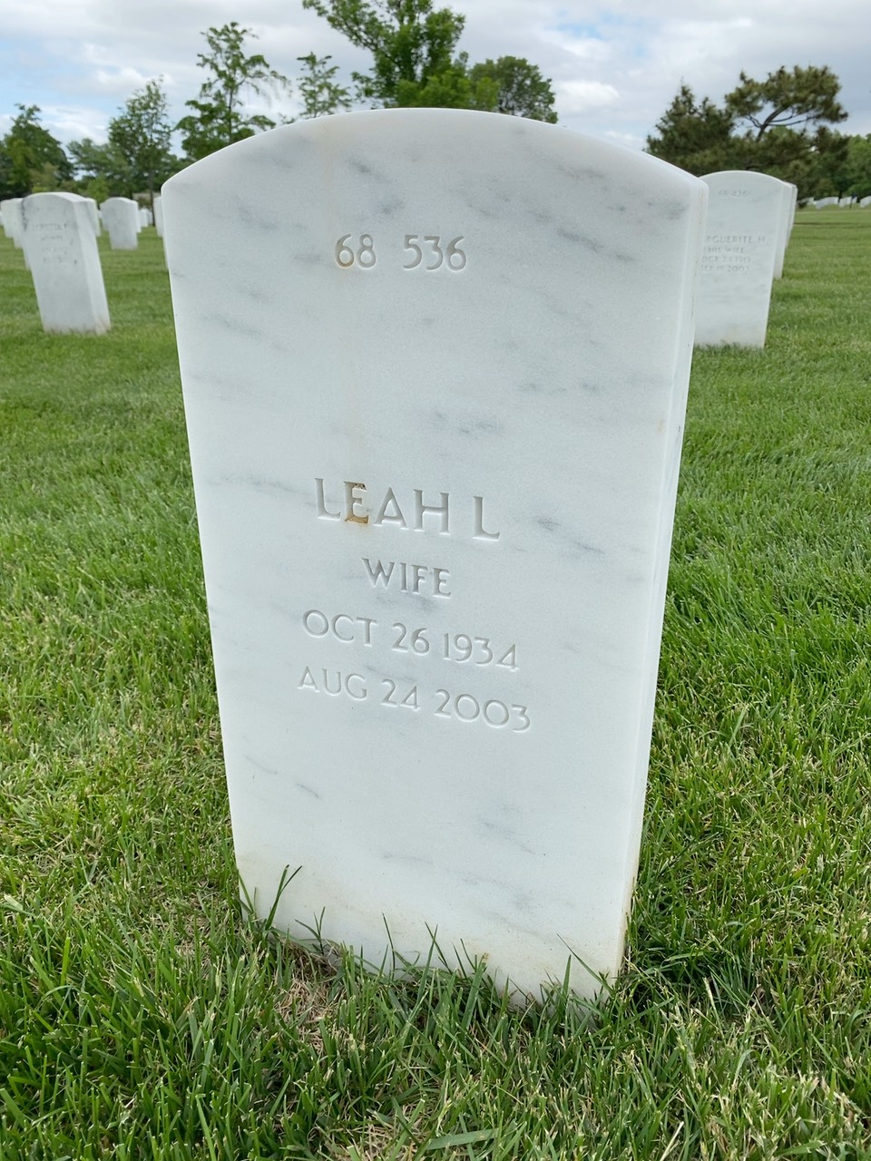 Back of headstone — James Sheehan