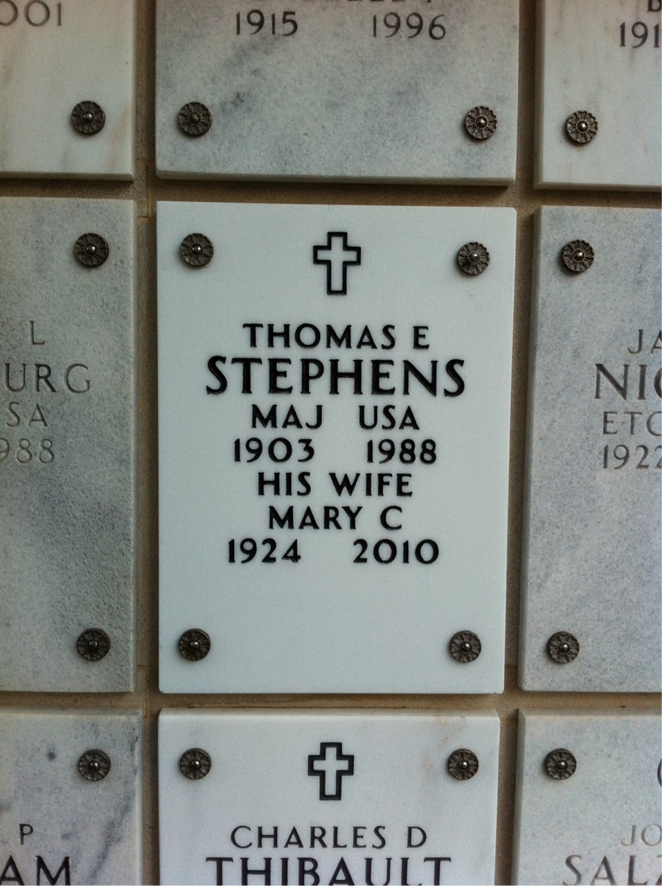 Thomas E Stephens