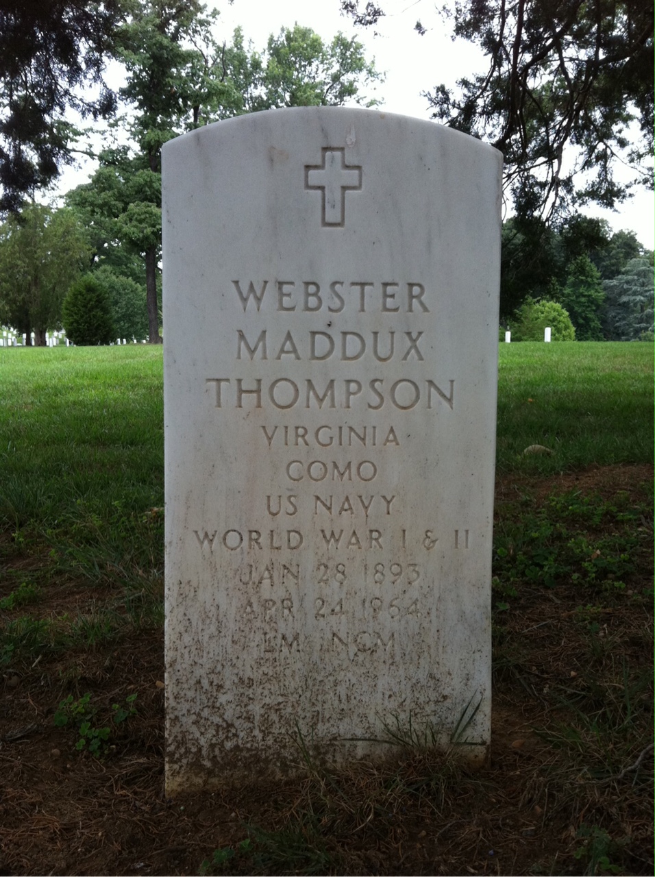 Webster M Thompson