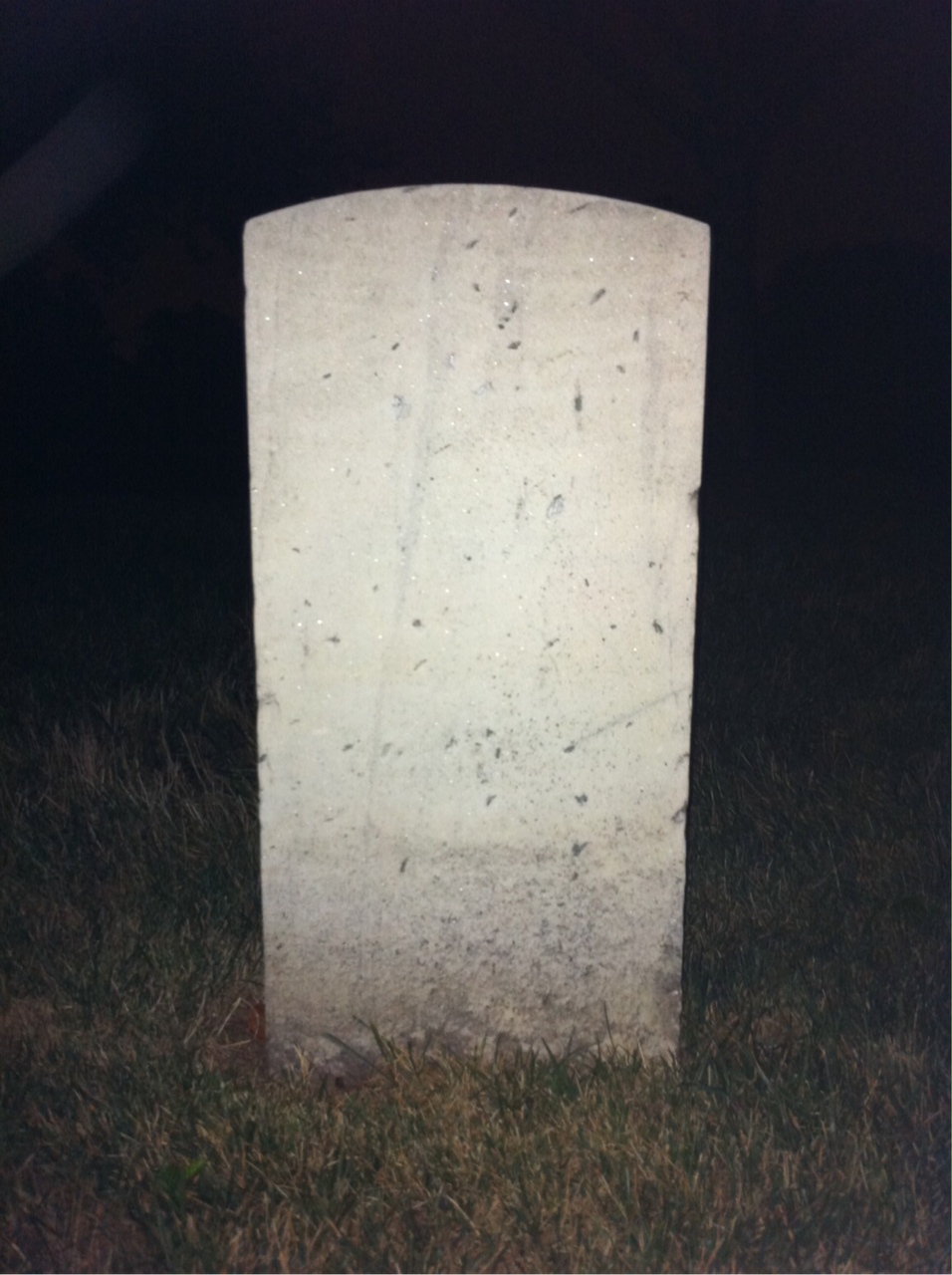 Back of headstone — Henry Mullen