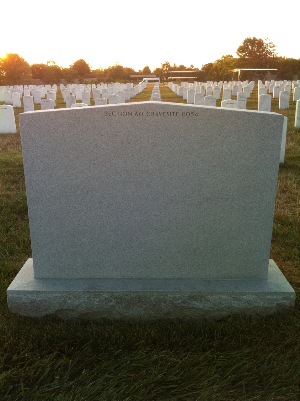 Back of headstone — Steve Zayac