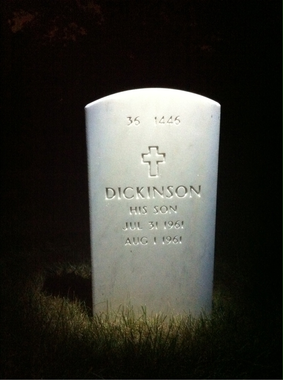 Donald R Moore headstone back
