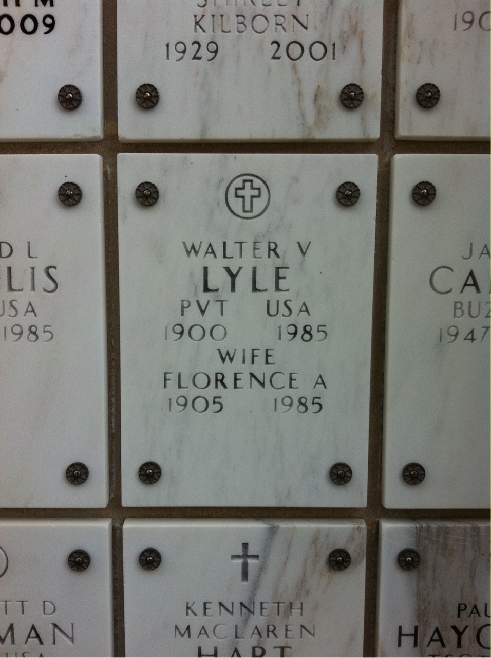Walter V Lyle
