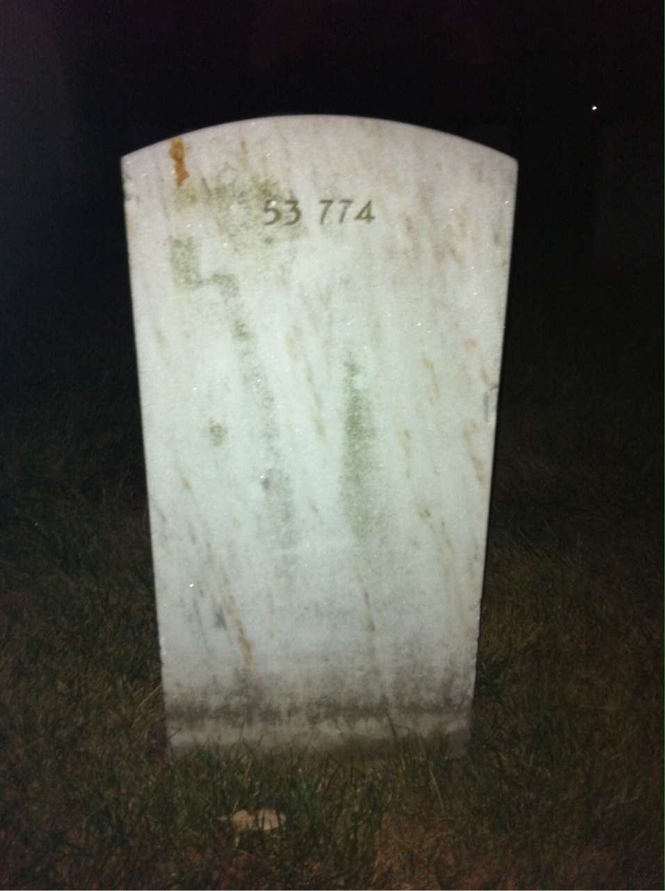 Back of headstone — Edwin Amundsen