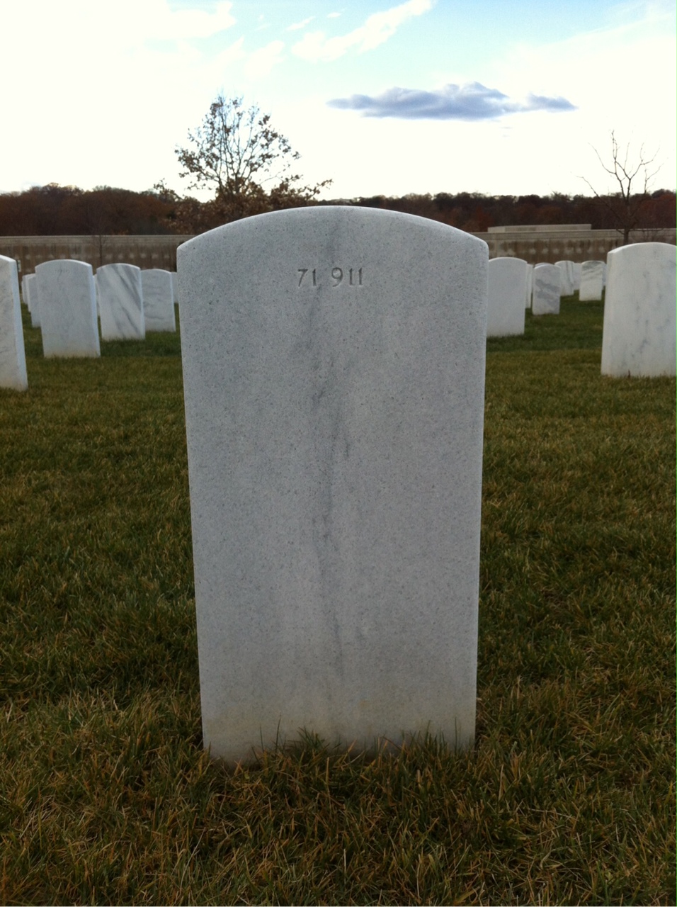Back of headstone — Dean Beer