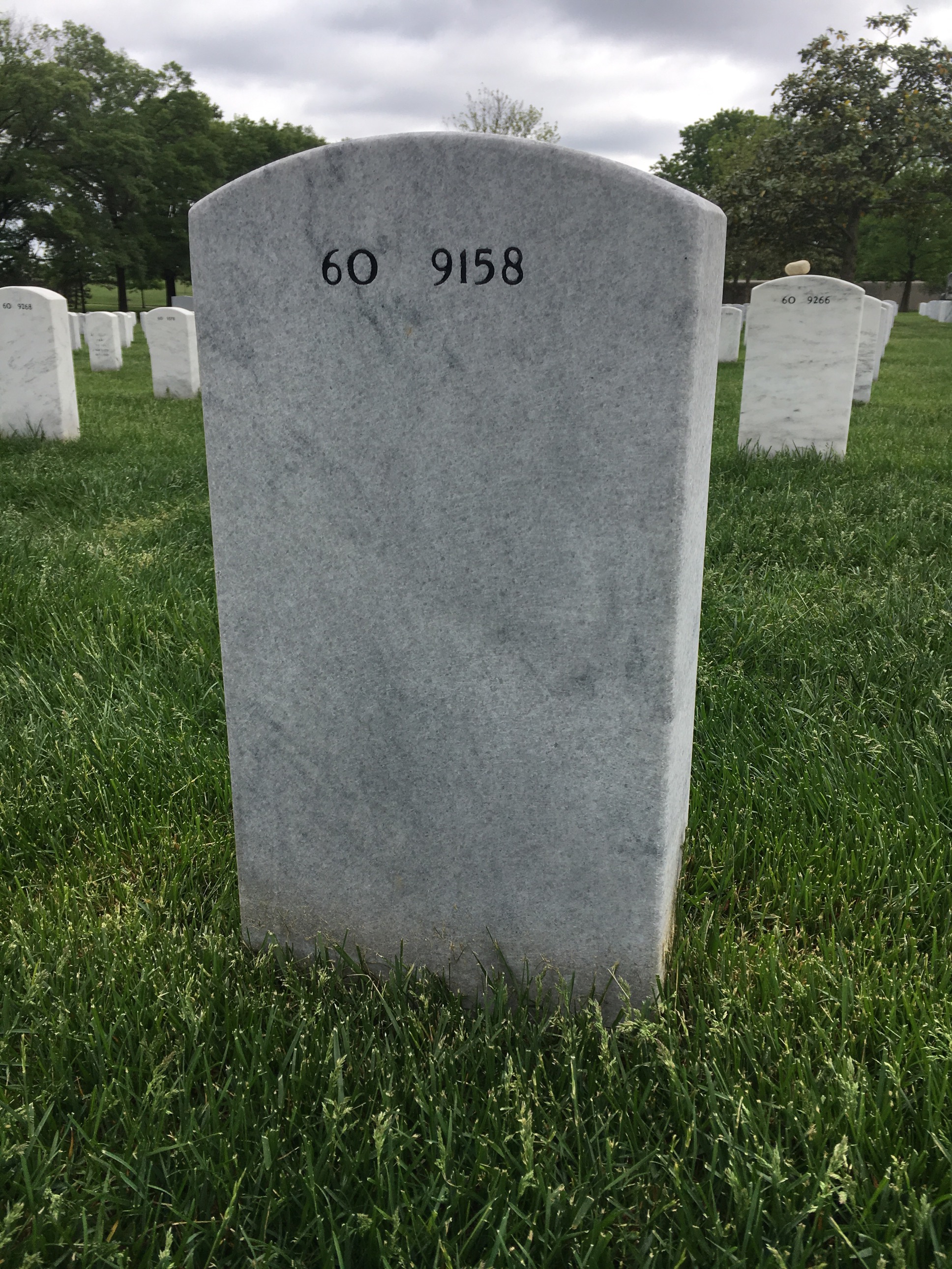 Back of headstone — Nicolas D Paradarodriguez