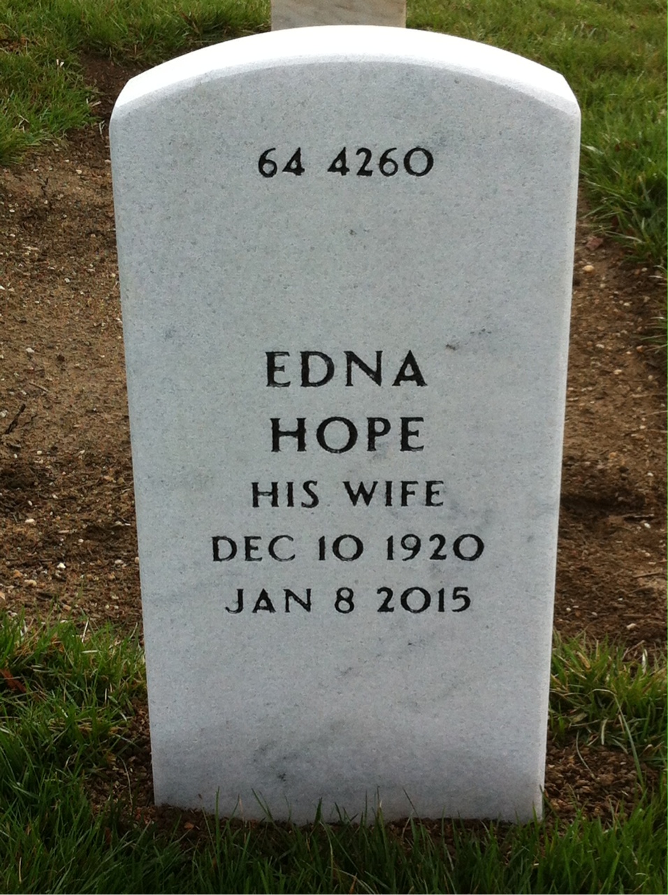 Back of headstone — James Frazier