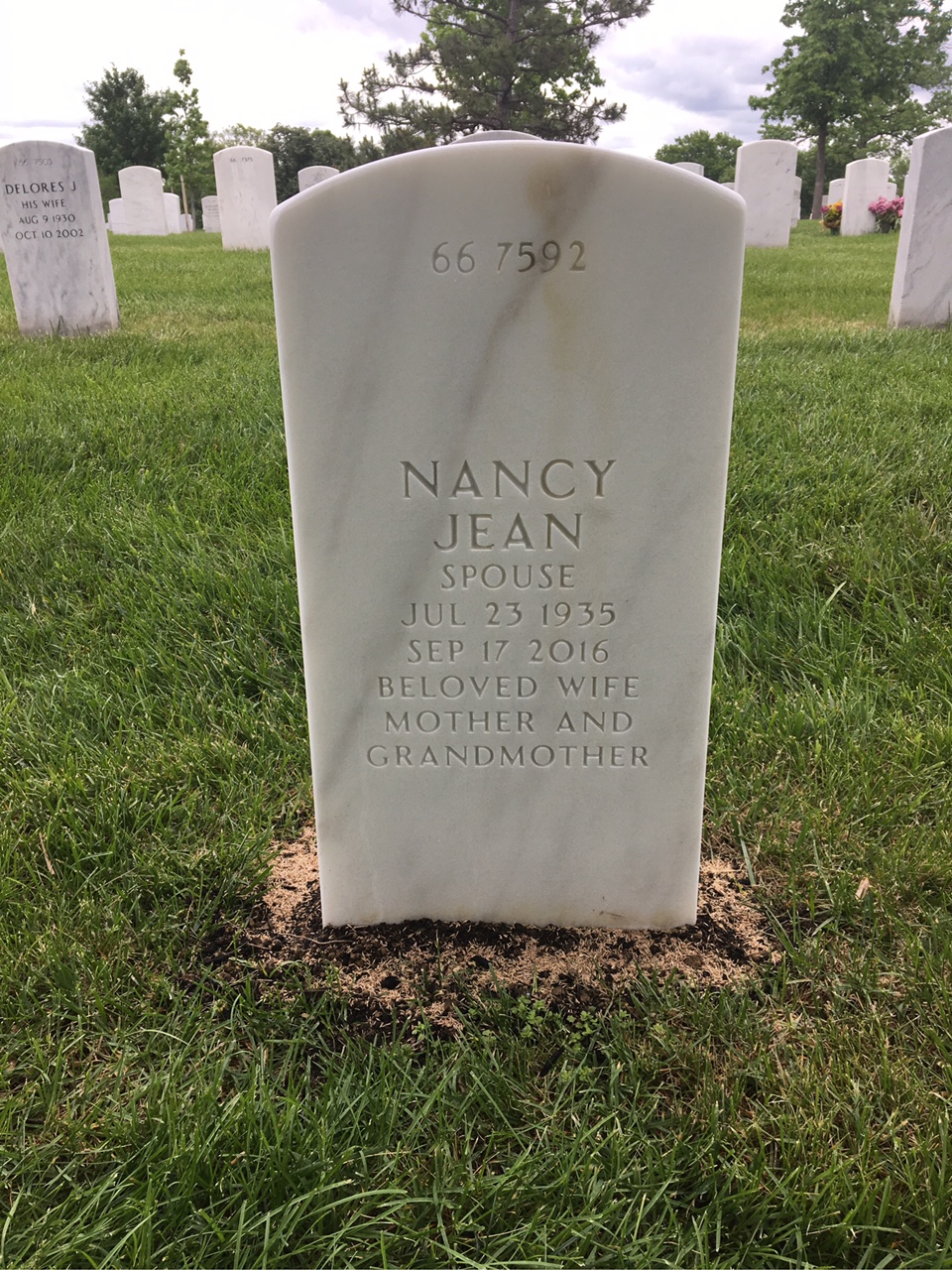Back of headstone — Ellsworth Coleman