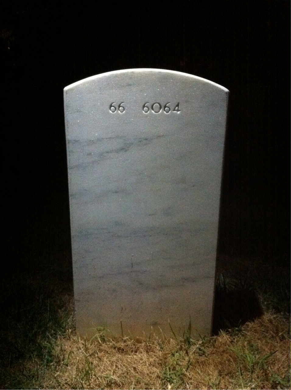 Back of headstone — Laurie Mosolino