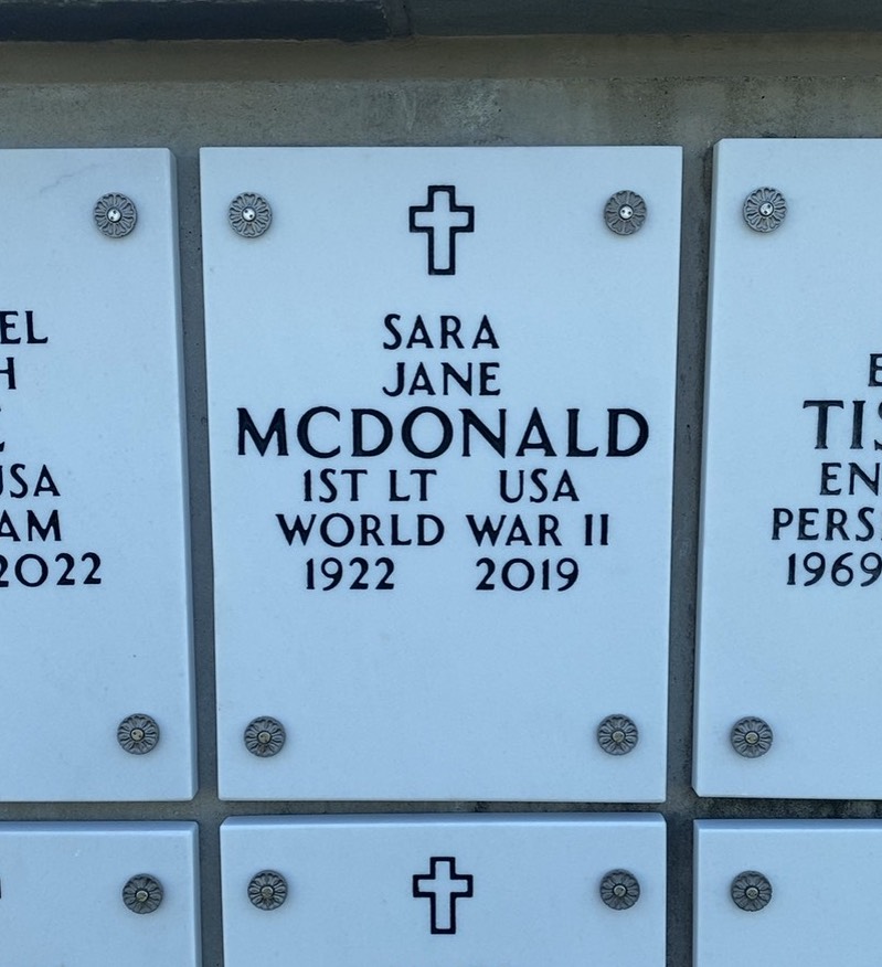 Sara J Mcdonald