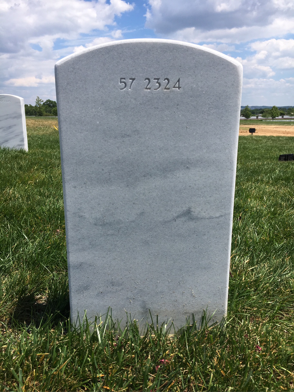 Back of headstone — Scott C Macleod