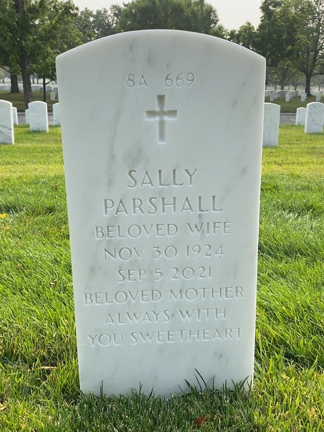 Back of headstone — Seth Mckee