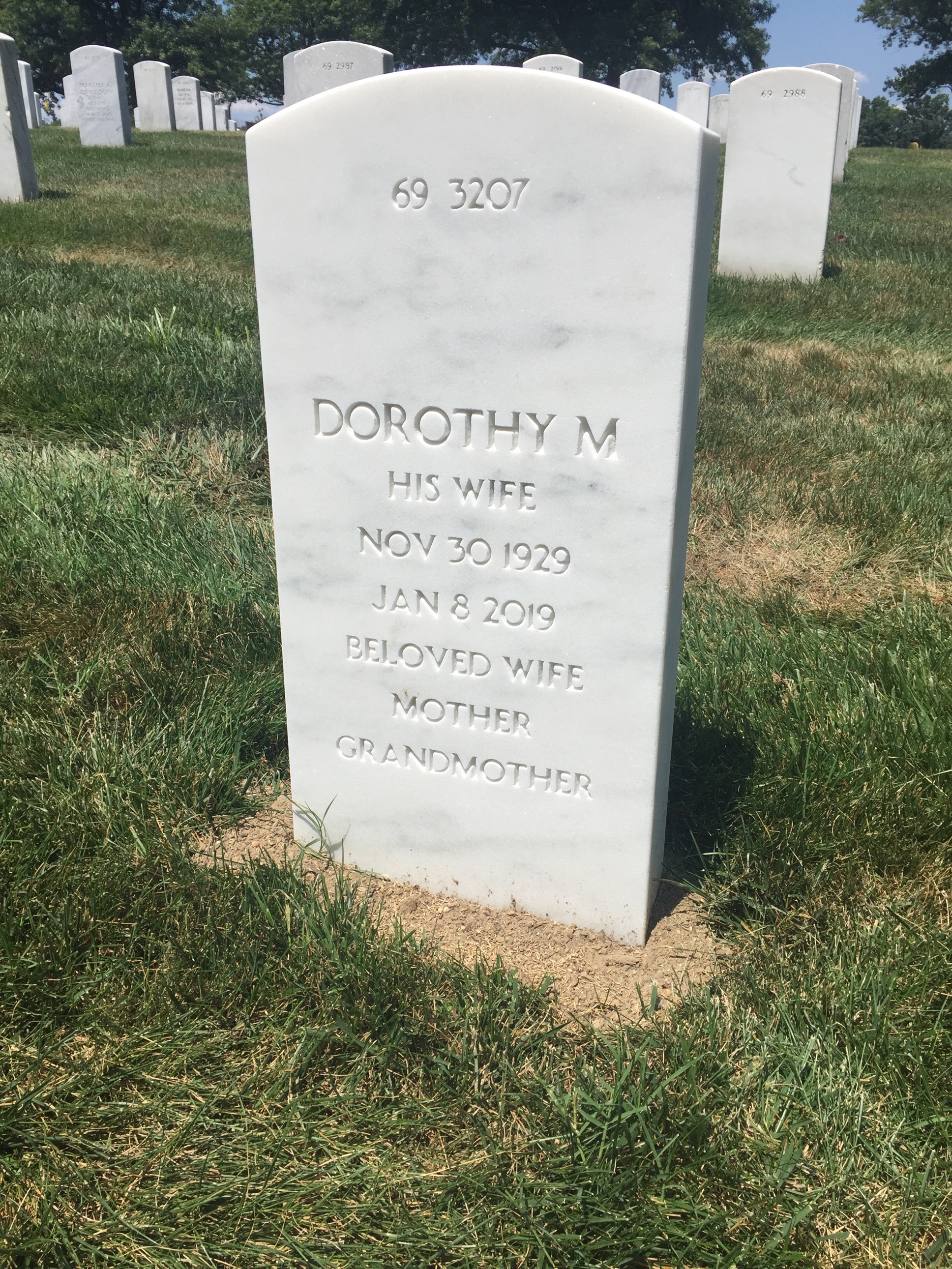 Back of headstone — Robert Santelli