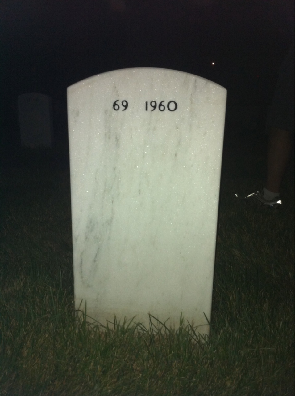 Back of headstone — Henry Miller