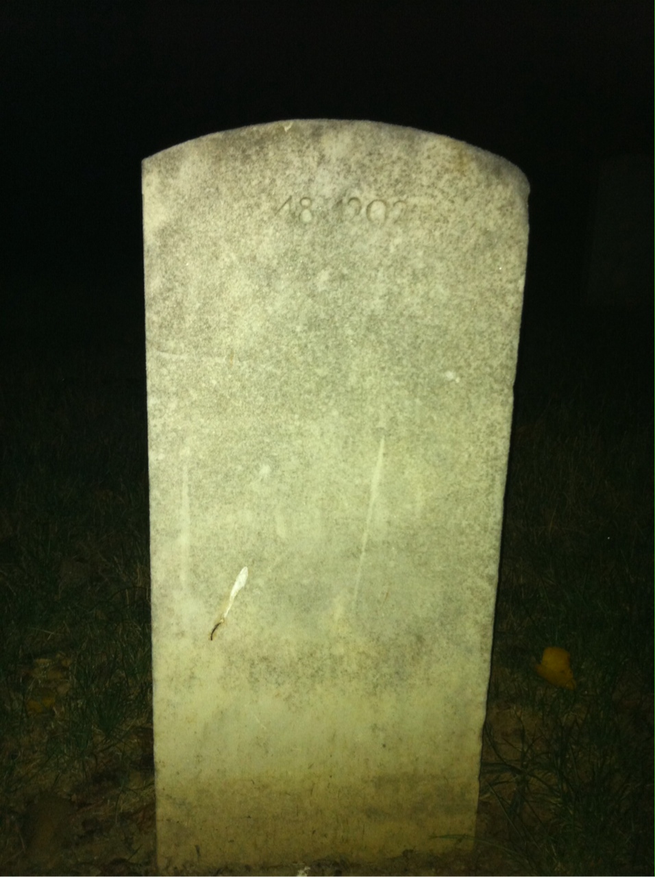 Back of headstone — Withold Bacauskas