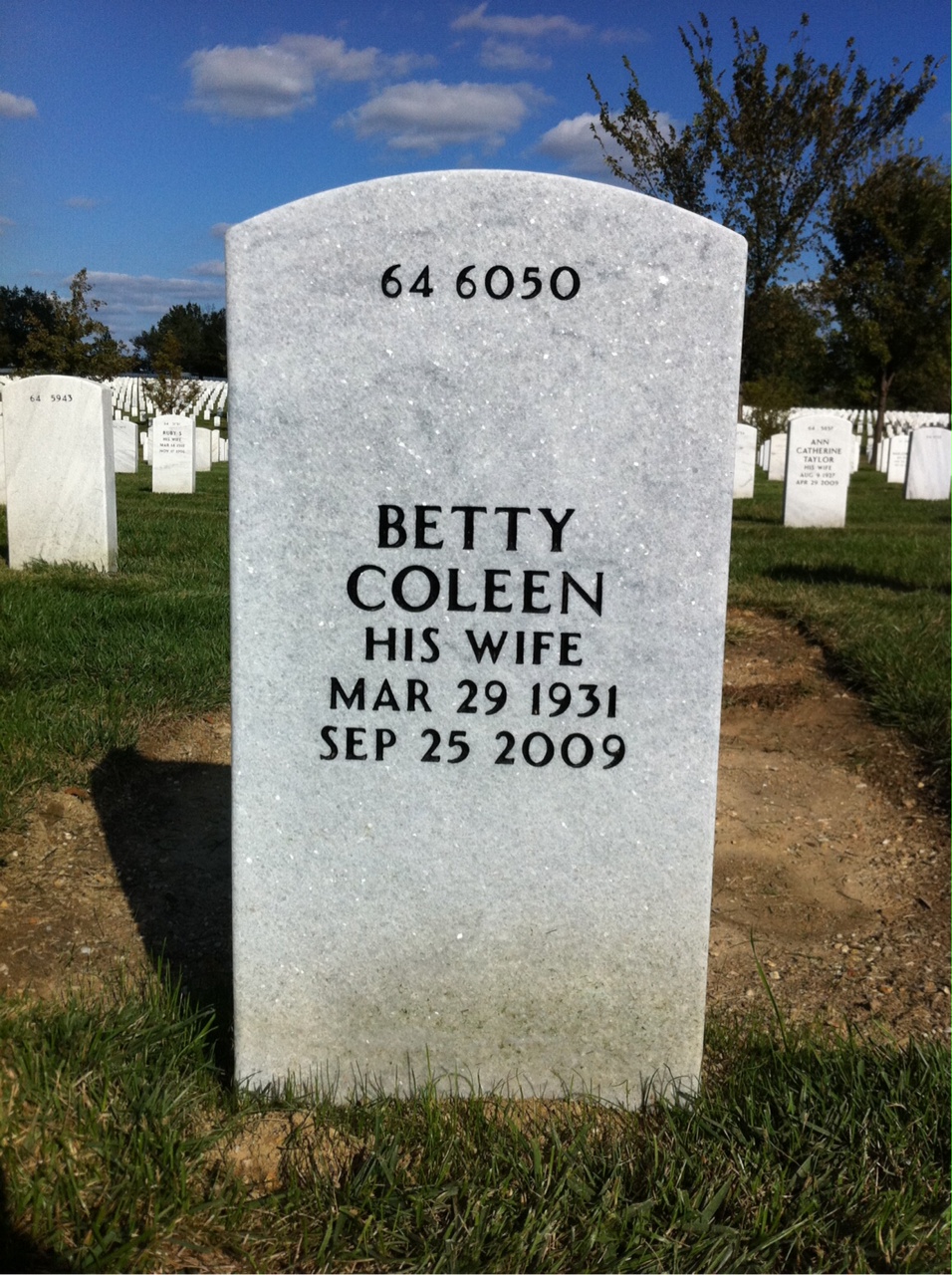 Back of headstone — Robert Owen