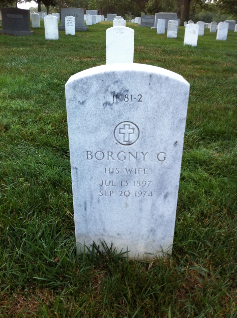 Back of headstone — William Hesketh