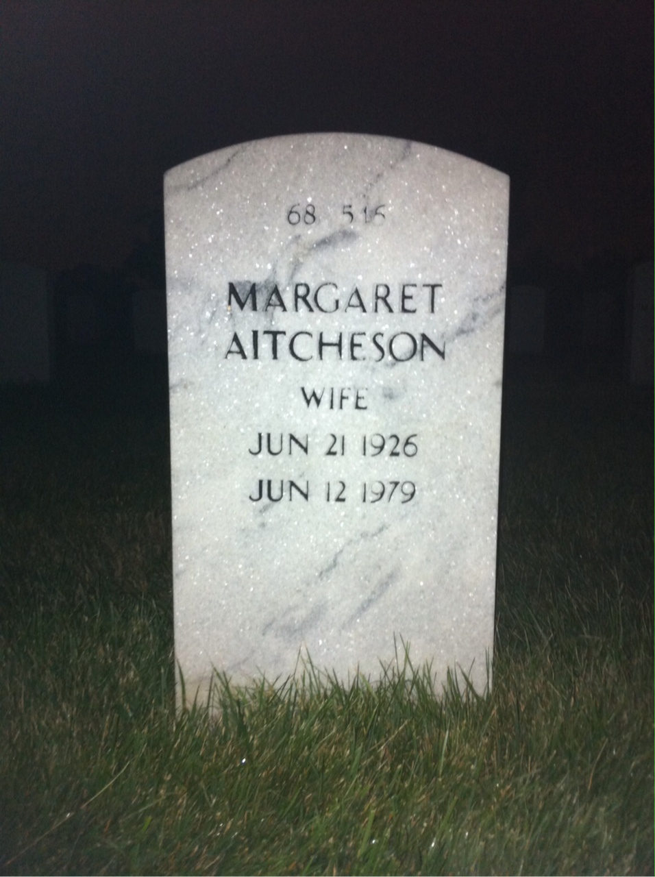 Back of headstone — Franklin Day