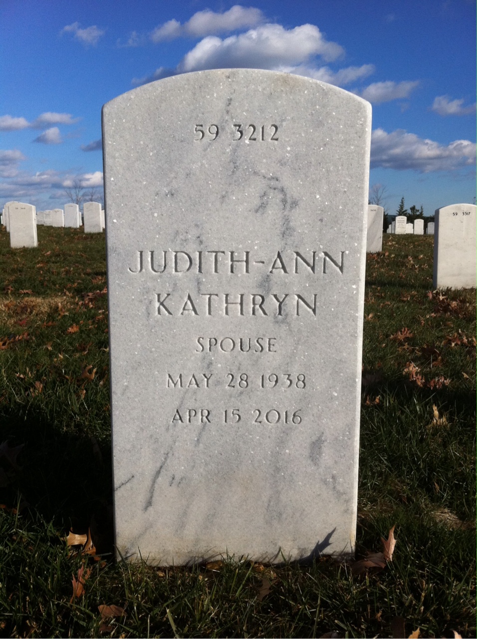 Back of headstone — Raymond Morin