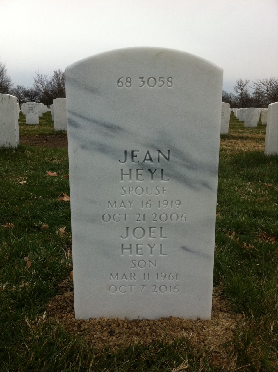 Back of headstone — John Edmunds