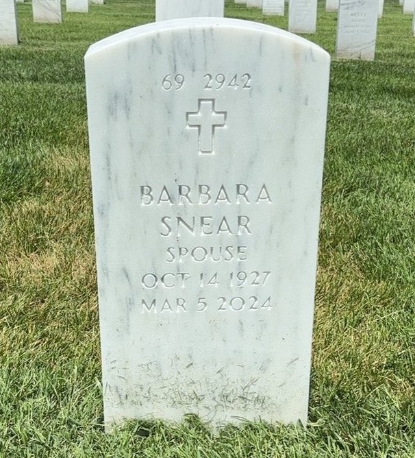 Back of headstone — Herbert Crane