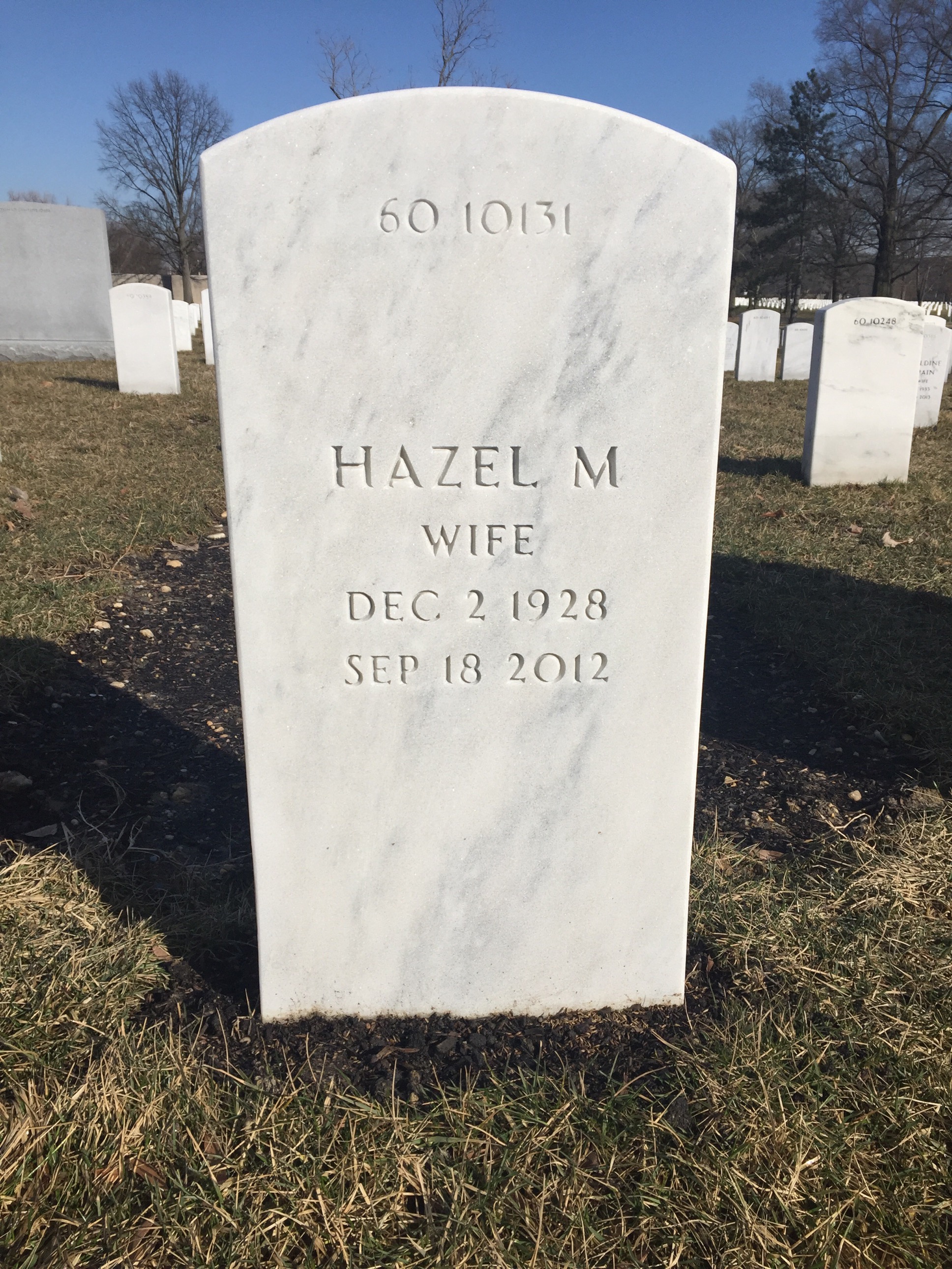 Back of headstone — William Franklin Bird