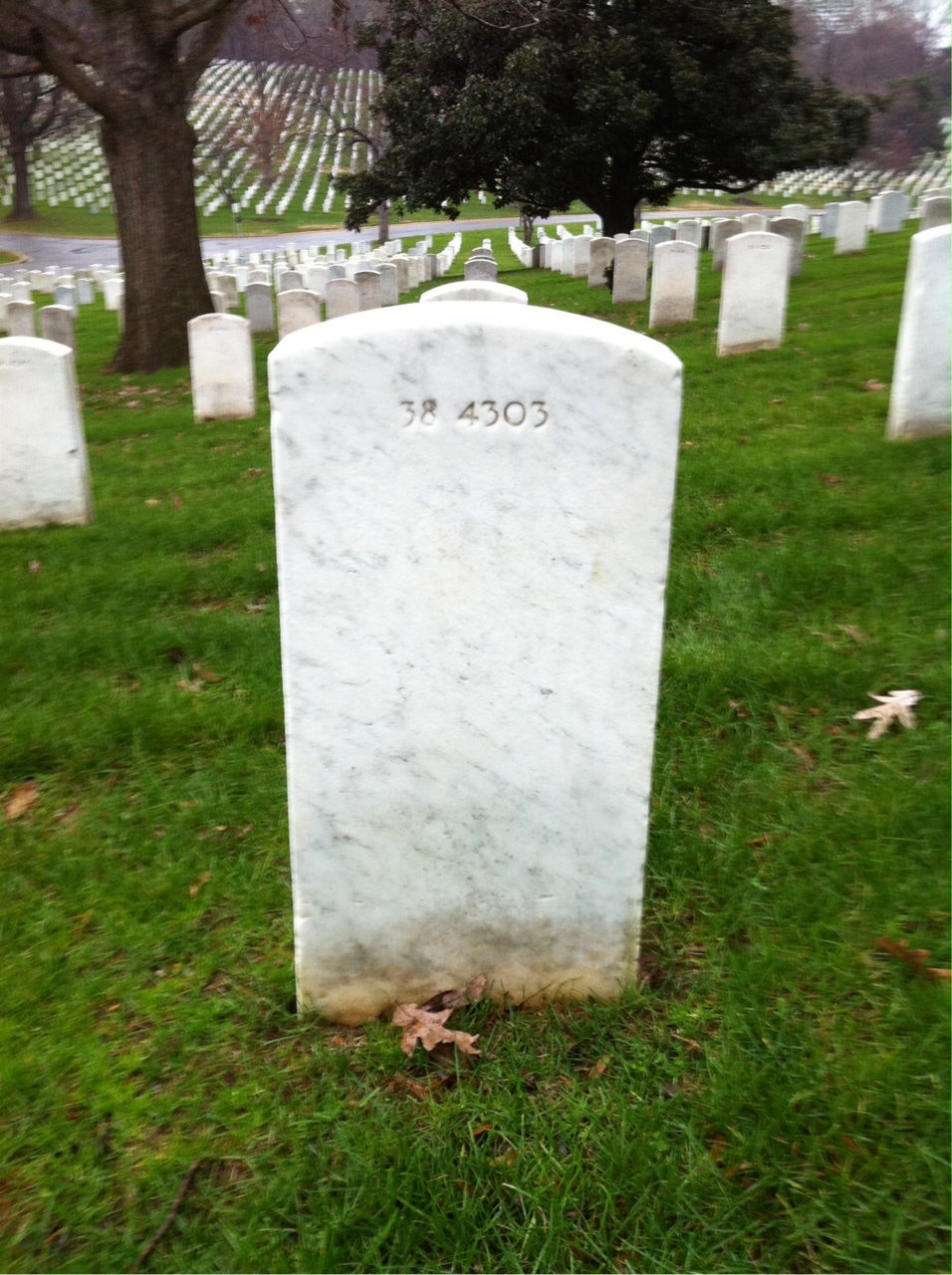 Back of headstone — William Braxton