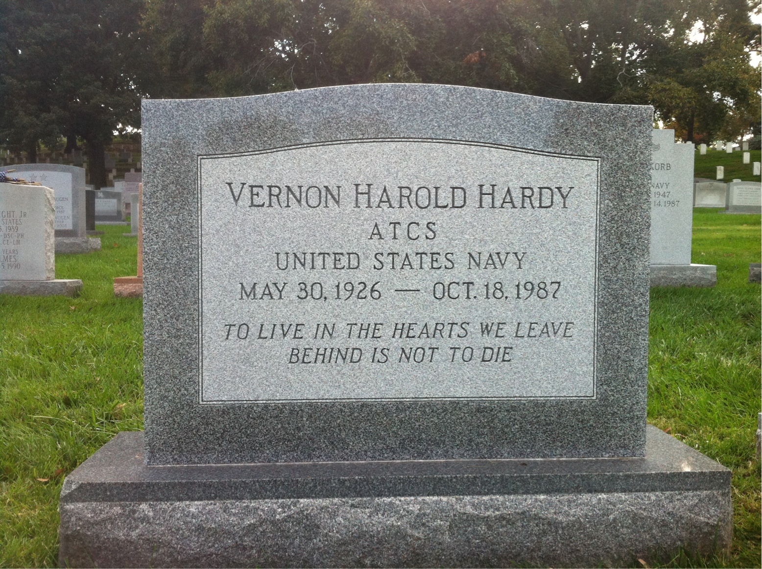 Vernon H Hardy