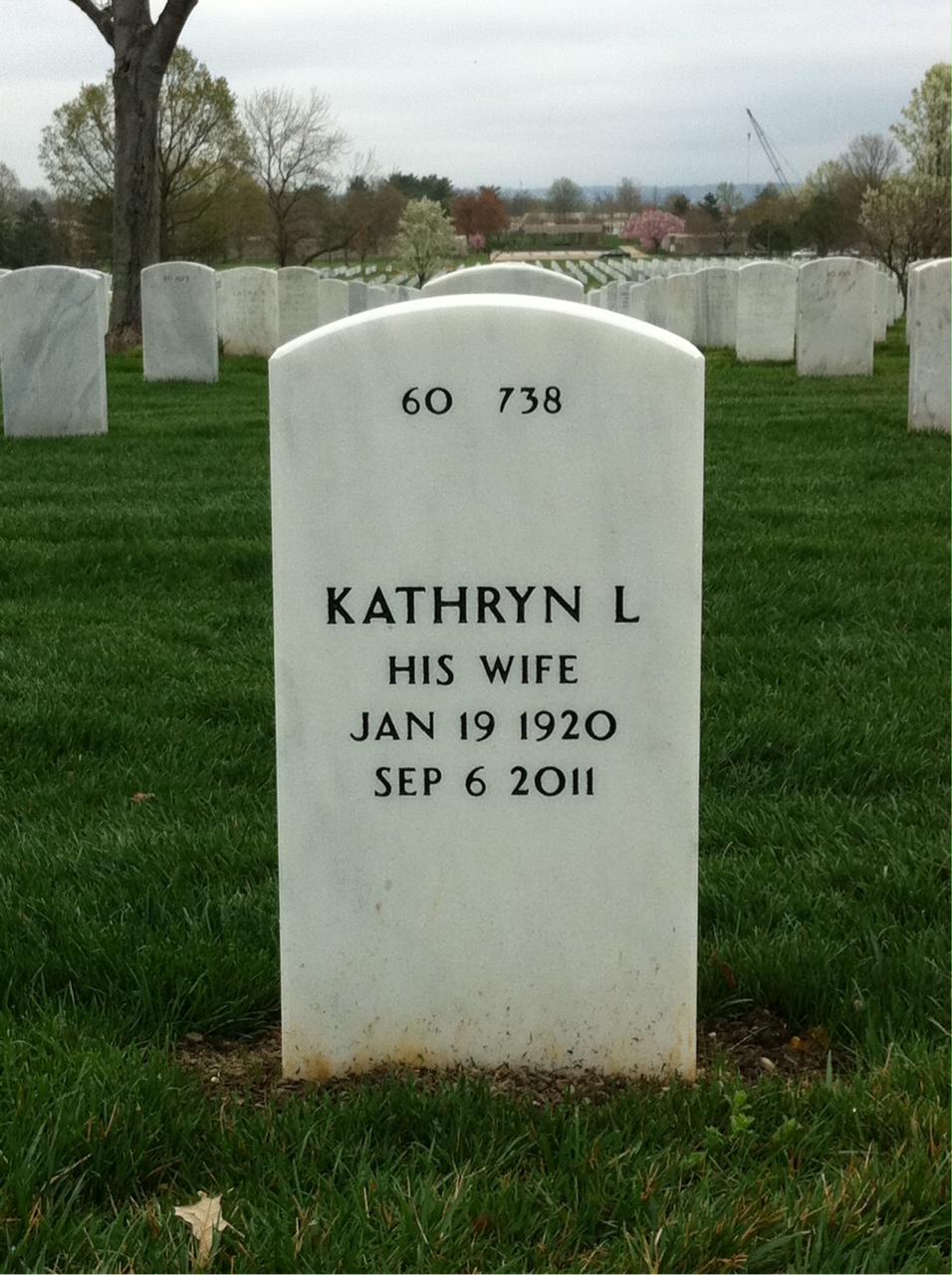 Back of headstone — Robert Gale
